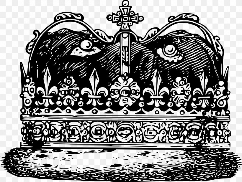 Crown Of Scotland Clip Art, PNG, 2400x1809px, Crown Of Scotland, Black And White, Crown, Drawing, History Download Free