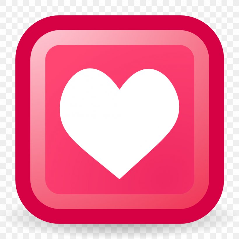 Heart Smiley Emoticon Clip Art, PNG, 999x999px, Heart, Emoticon, Love, Magenta, Pink Download Free