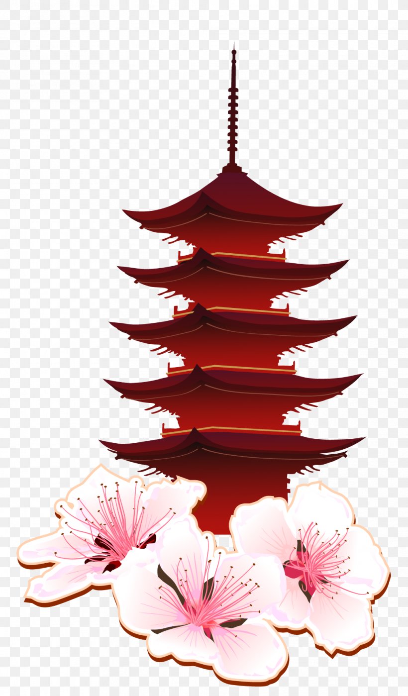 Itsukushima Shrine Torii Illustration, PNG, 1013x1729px, Itsukushima, Cherry Blossom, Culture, Culture Of Japan, Flower Download Free