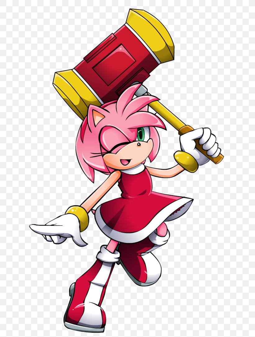 Amy Rose Sledgehammer Sonic The Hedgehog Sega, PNG, 738x1082px, Amy Rose, Art, Cartoon, Character, Deviantart Download Free