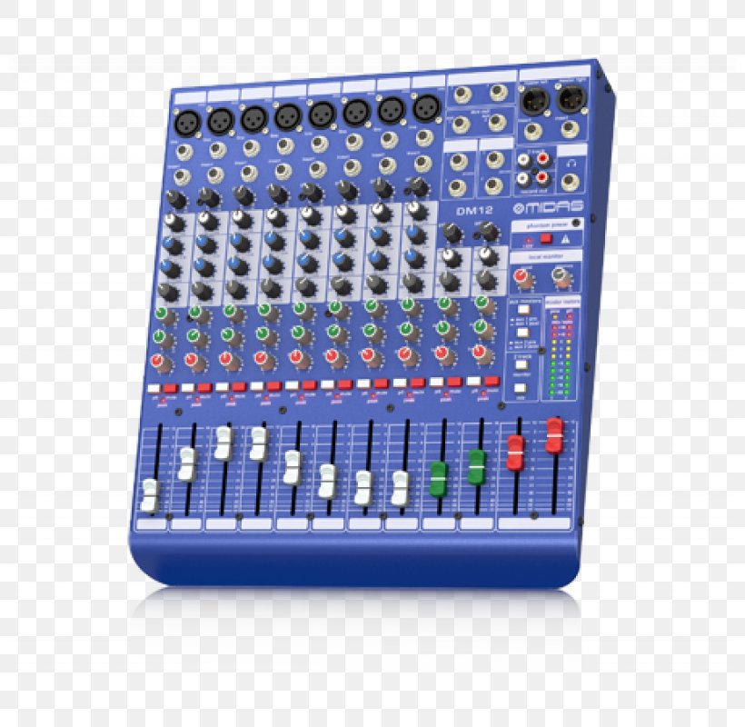 Audio Mixers Midas Consoles Digital Mixing Console Midas DM16 Sound, PNG, 800x800px, Audio Mixers, Analog Signal, Behringer, Digital Mixing Console, Electronic Component Download Free