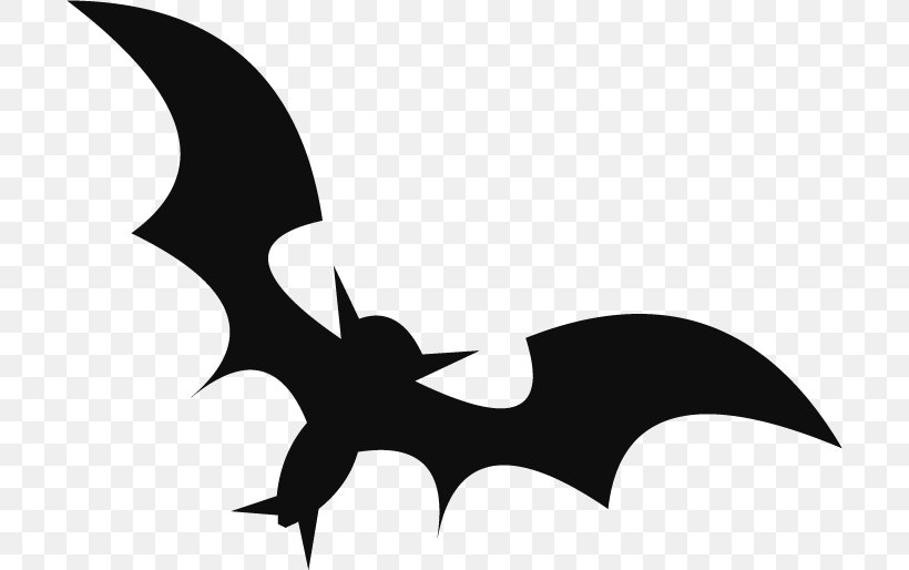 Bat Silhouette, PNG, 700x514px, Bat, Beak, Black, Black And White, Gratis Download Free