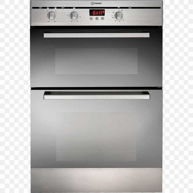 Indesit FIMDE23IXS Built-In Double Electric Oven Indesit FIMD 23 Indesit FIMU23BKS Electric Built-under Double Oven, PNG, 1200x1200px, Oven, Cooker, Cooking Ranges, Electric Cooker, Electric Stove Download Free