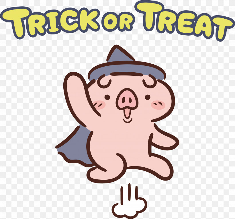 TRICK OR TREAT Happy Halloween, PNG, 3000x2792px, Trick Or Treat, Avatar, Cartoon, Drawing, Emoji Download Free