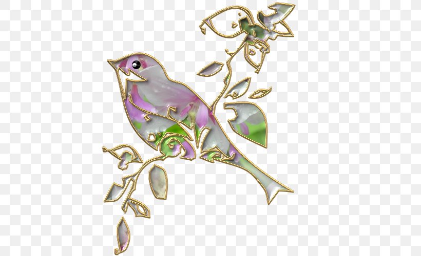 Bird Painting Clip Art, PNG, 500x500px, Bird, Beak, Branch, Fauna, Flora Download Free