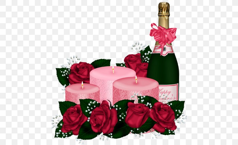 Champagne Garden Roses Birthday, PNG, 526x500px, Champagne, Birthday, Centrepiece, Christmas, Christmas Decoration Download Free