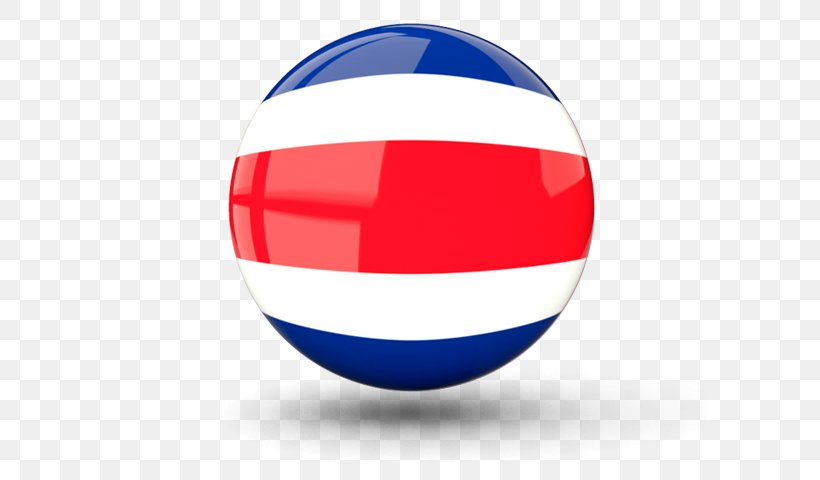 Flag Of Costa Rica Costa Rica National Football Team, PNG, 640x480px, Costa Rica, Ball, Blue, Computer Software, Costa Rica National Football Team Download Free
