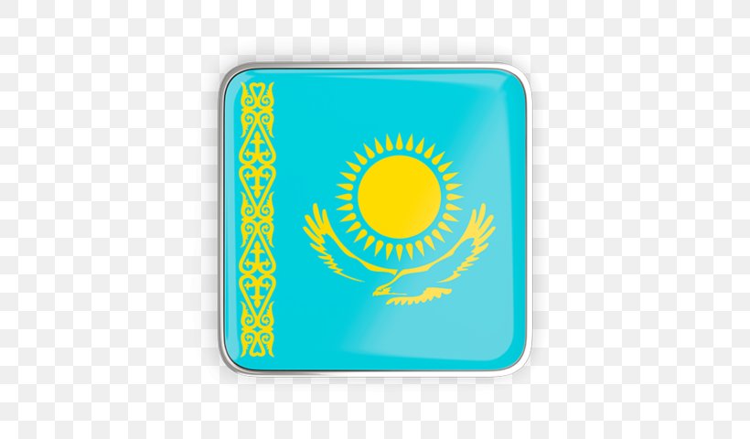 Flag Of Kazakhstan National Flag, PNG, 640x480px, Kazakhstan, Aqua, Brand, Emblem Of Kazakhstan, Flag Download Free