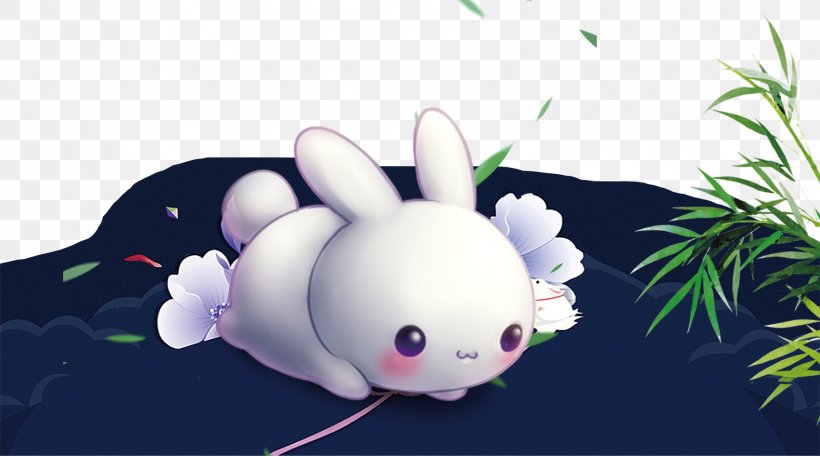 Rabbit Mid-Autumn Festival Chinese New Year, PNG, 1701x946px, Rabbit, Chinese New Year, Festival, Mammal, Midautumn Festival Download Free
