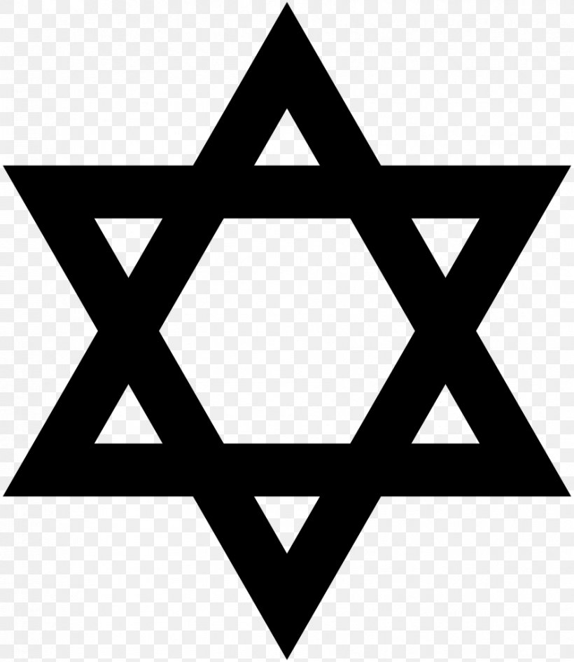 Star Of David Jewish Symbolism Hexagram Judaism, PNG, 887x1023px, Star Of David, Area, Black, Black And White, Brand Download Free