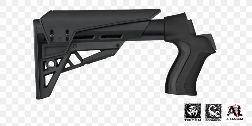 Mossberg 500 Stock Shotgun Firearm Pistol Grip, PNG, 1500x750px, Watercolor, Cartoon, Flower, Frame, Heart Download Free
