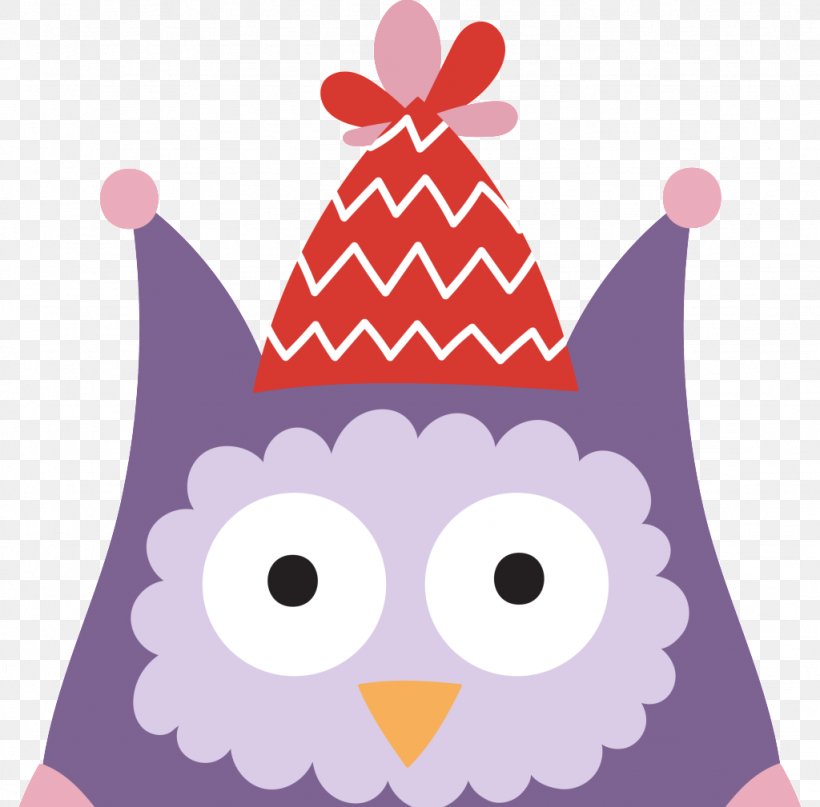 Owl Christmas Day Cartoon Illustration, PNG, 1024x1009px, Owl, Animal, Baby Toys, Beak, Bird Download Free