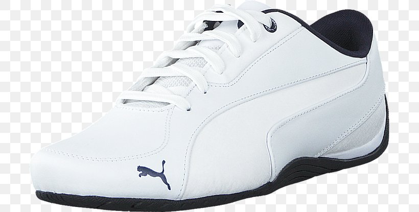 White Puma Sneakers Shoe Adidas, PNG, 705x415px, White, Adidas, Asics, Athletic Shoe, Basketball Shoe Download Free