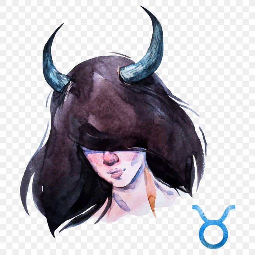 Zodiac Astrological Sign Taurus Aries Illustration, PNG, 5000x5000px, Zodiac, Aries, Astrological Sign, Bull, Cancer Download Free