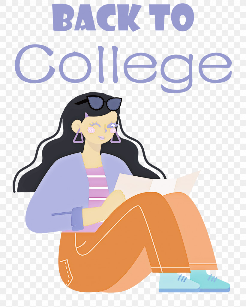 Back To College, PNG, 2407x3000px, Cartoon, Behavior, Character, Human, Joint Download Free
