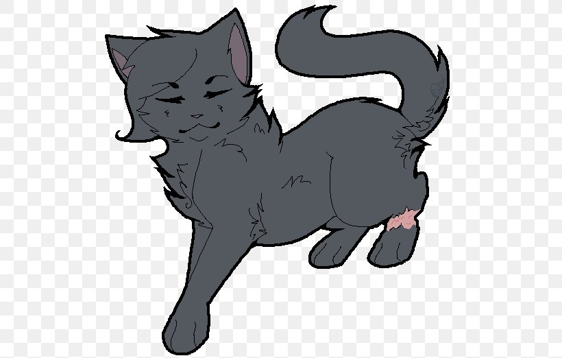 Cat Warriors Whiskers Cinderpelt, PNG, 515x522px, Cat, Black ...