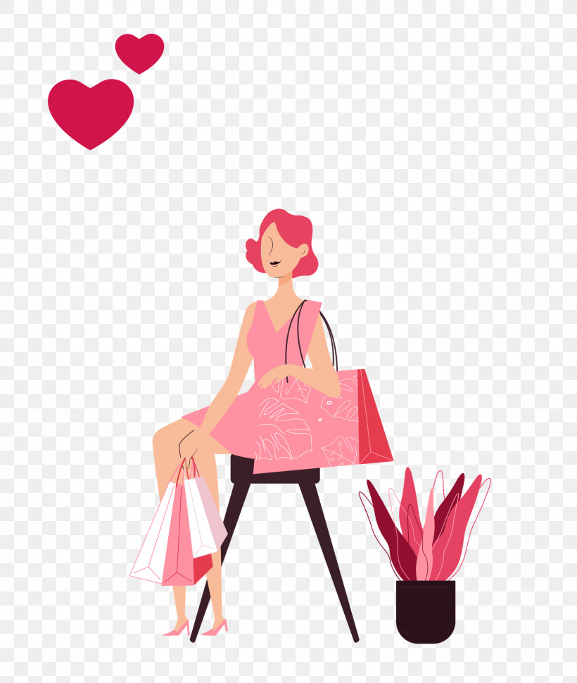 M-095 Heart Sitting Pink M Character, PNG, 2113x2500px, M095, Character, Heart, Petal, Pink M Download Free