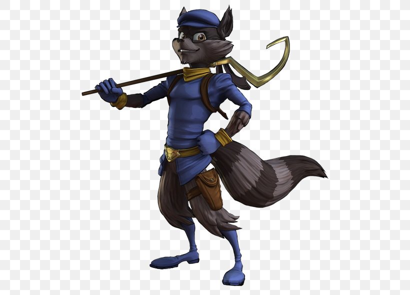 Sly Cooper: Thieves In Time Sly Cooper And The Thievius Raccoonus The Sly Collection Sly 3: Honor Among Thieves Sly 2: Band Of Thieves, PNG, 500x590px, Sly Cooper Thieves In Time, Action Figure, Animal Figure, Fictional Character, Figurine Download Free