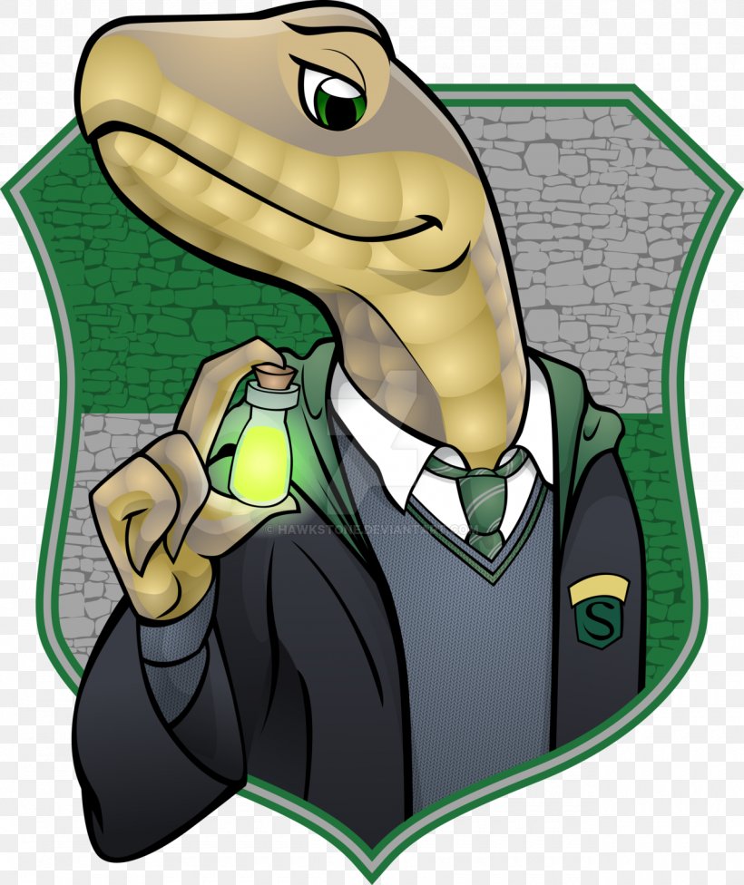 Slytherin House Harry Potter Draco Malfoy Hogwarts School Of Witchcraft And Wizardry Professor Horace Slughorn, PNG, 1280x1524px, Slytherin House, Amphibian, Cartoon, Draco Malfoy, Fiction Download Free