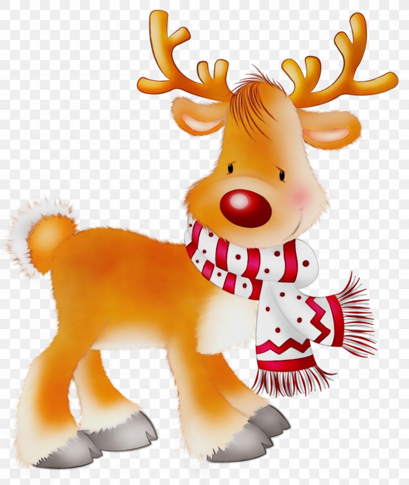 Reindeer, PNG, 1348x1600px, Watercolor, Animal Figure, Deer, Fawn, Paint Download Free