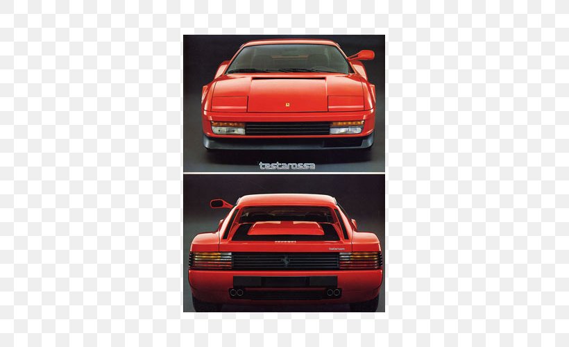 Ferrari Testarossa Ferrari TR Ferrari F355 Ferrari 328 Ferrari 348, PNG, 500x500px, Ferrari Testarossa, Antique Car, Automotive Design, Automotive Exterior, Automotive Lighting Download Free