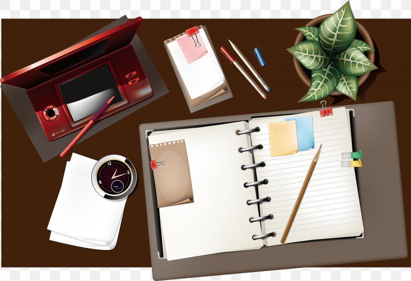 Stationery Notebook, PNG, 3321x2274px, Stationery, Box, Brand, Computer, Designer Download Free