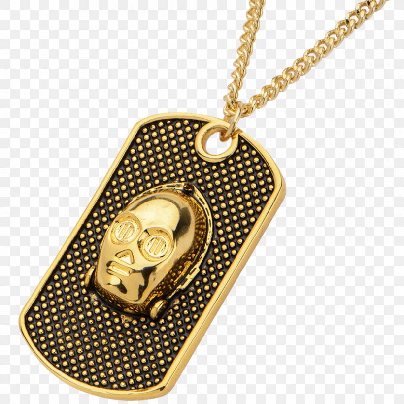 C-3PO Locket Stormtrooper Kylo Ren Dog Tag, PNG, 850x850px, Locket, Bling Bling, Chain, Charms Pendants, Dog Tag Download Free
