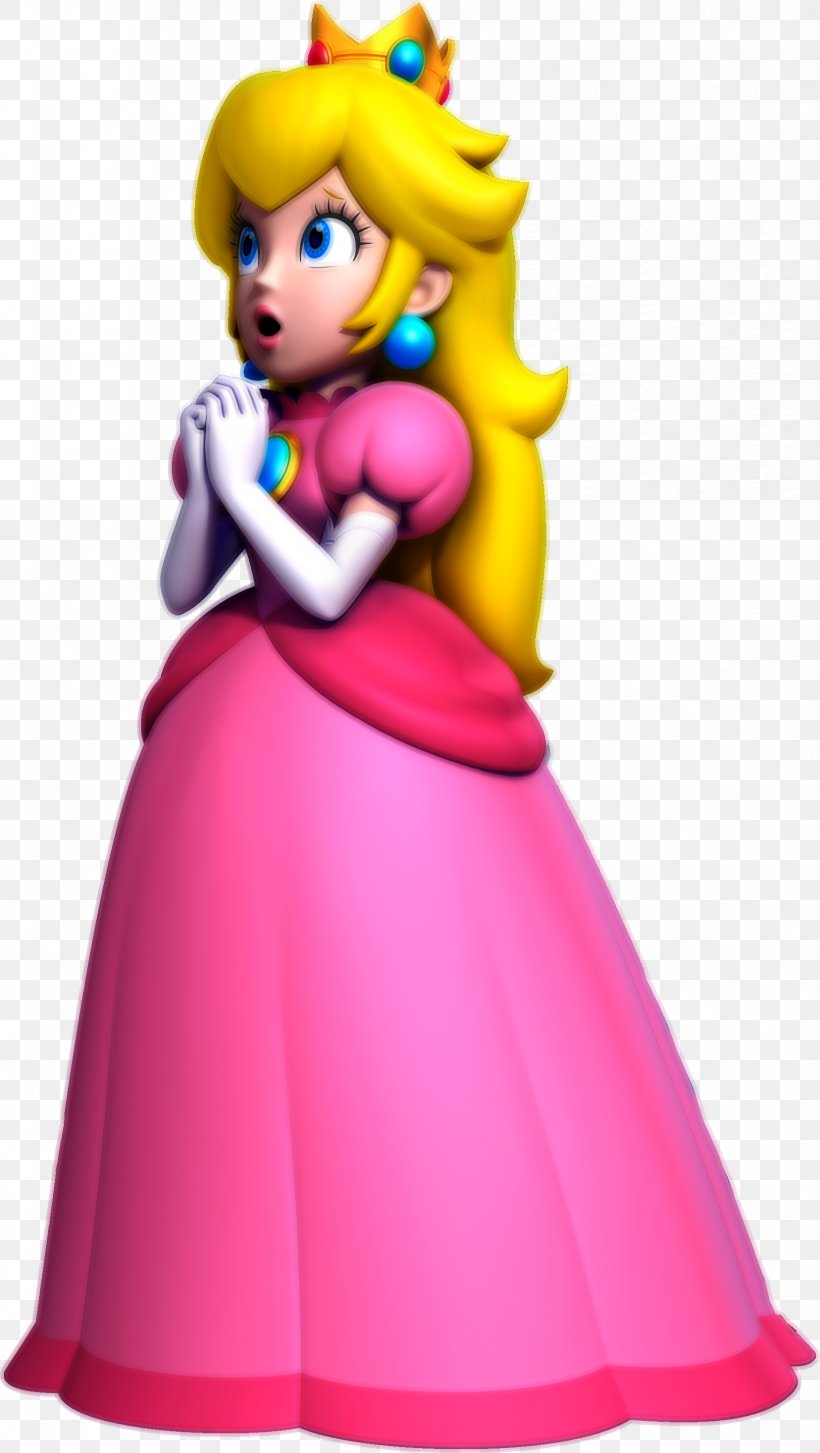 Princess Peach Super Mario Bros. Toad, PNG, 1656x2935px, Princess Peach, Bowser, Bowser Jr, Cartoon, Doll Download Free