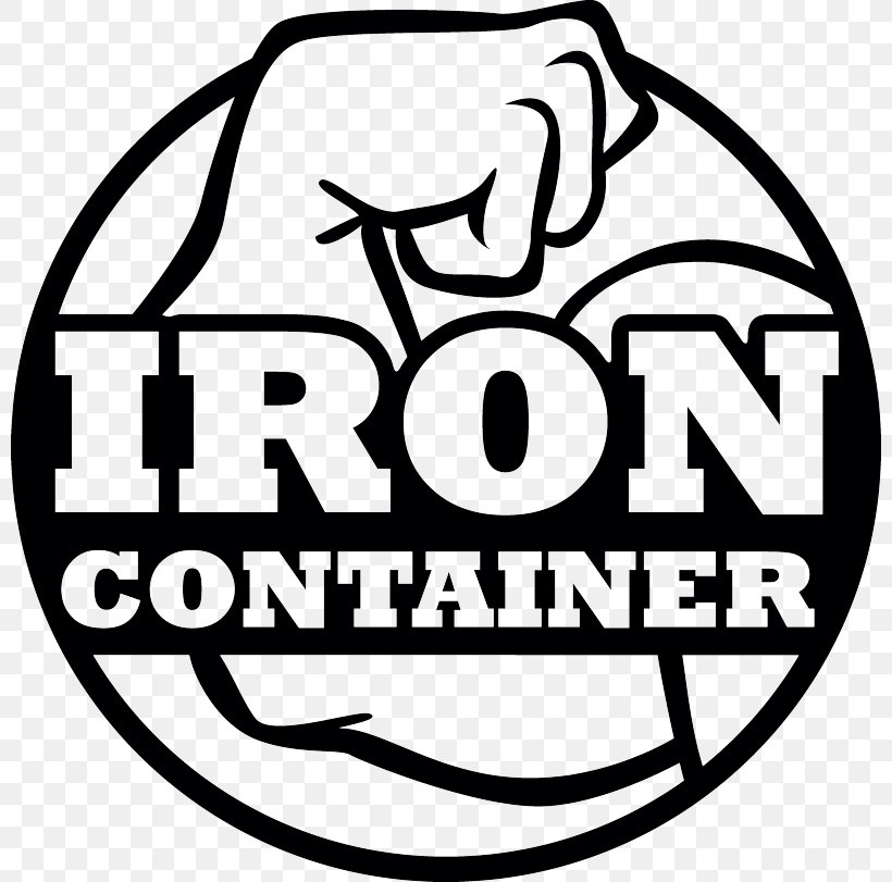 Roll-off Brand Iron Container Dumpster Intermodal Container, PNG, 800x811px, Rolloff, Area, Black And White, Brand, Business Download Free
