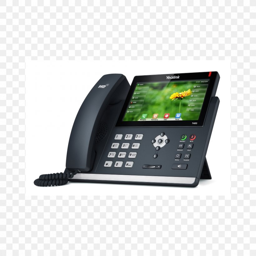 VoIP Phone Yealink Sip-t48s Gigabit Voip Ip Phone Session Initiation Protocol Yealink SIP-T23G Telephone, PNG, 1000x1000px, Voip Phone, Business Telephone System, Corded Phone, Electronics, Hardware Download Free