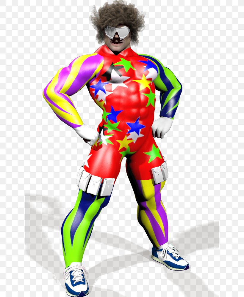 Author Fotor Character Super Air Zonk: Rockabilly-Paradise Clown, PNG, 650x1000px, Author, Art, Character, Clown, Costume Download Free