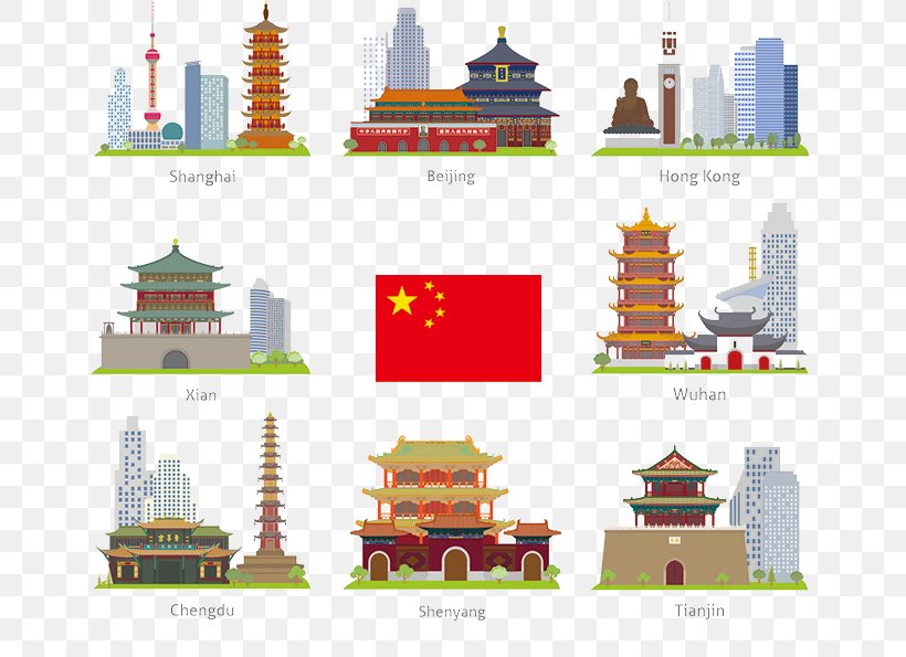 China Landmark Icon, PNG, 680x595px, China, Building, Drawing, Landmark, Place Of Worship Download Free