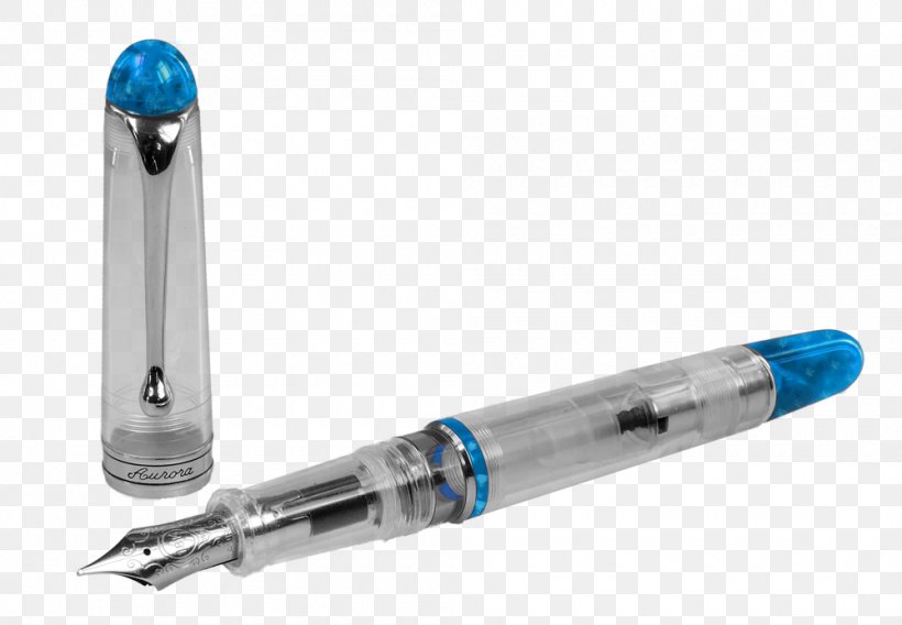 Fountain Pen Aurora Pens Nib Mineral, PNG, 1000x693px, Fountain Pen, Aurora, Azurite, Blue, Ink Download Free