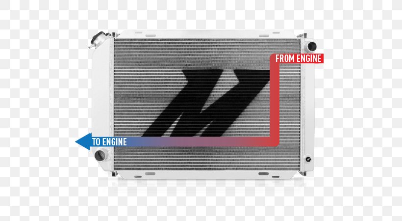 Car Mishimoto Performance Aluminium Radiator MMRAD Ford Mustang, PNG, 600x450px, Car, Electronics, Fan, Ford Mustang, Manual Transmission Download Free