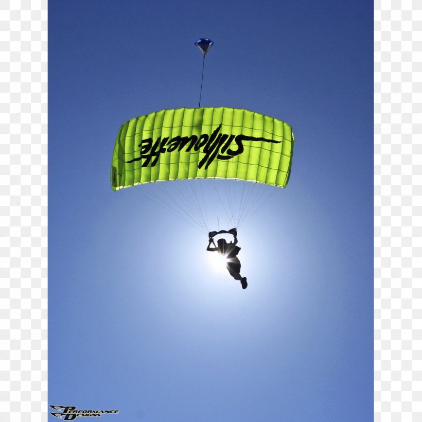 Parachuting Silhouette Parachute Logo, PNG, 1000x1000px, Parachuting, Air Sports, Competition, Kite Sports, Light Download Free