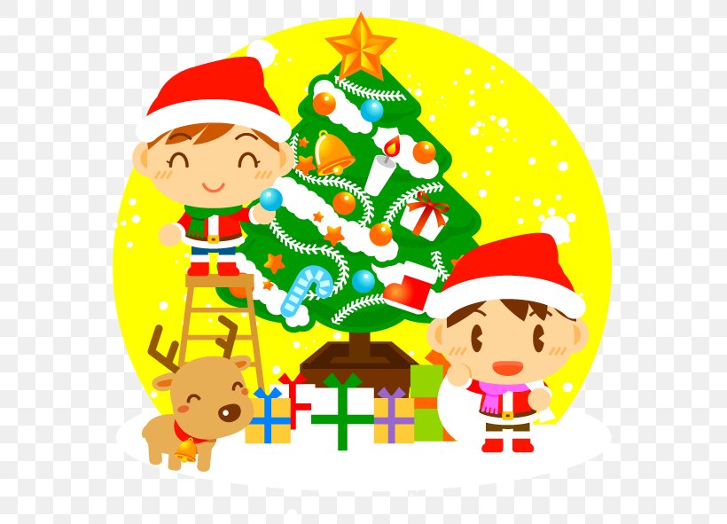 Santa Claus Christmas Tree Christmas Ornament, PNG, 618x591px, Santa Claus, Area, Art, Cartoon, Character Download Free