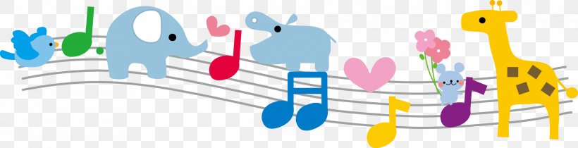 Musical Note Child Gakkouhoujinikueigakuenibun Nursery, PNG, 2231x572px, Watercolor, Cartoon, Flower, Frame, Heart Download Free