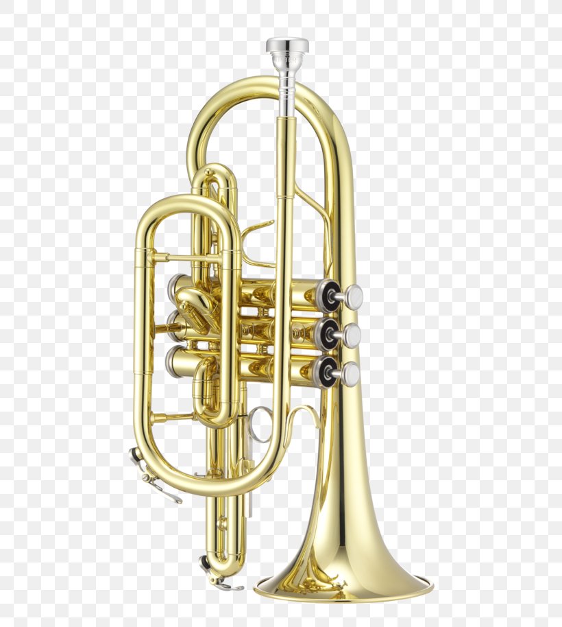 Saxhorn Cornet Trumpet Brass Instruments Wind Instrument, PNG, 610x914px, Watercolor, Cartoon, Flower, Frame, Heart Download Free