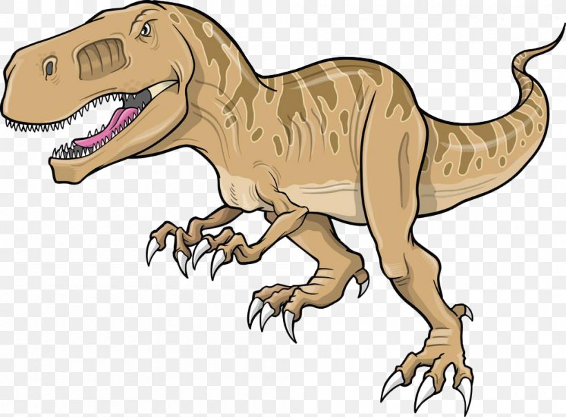 Tyrannosaurus Velociraptor Dinosaur Euclidean Vector, PNG, 1000x739px, Tyrannosaurus, Dinosaur, Extinction, Fauna, Fictional Character Download Free