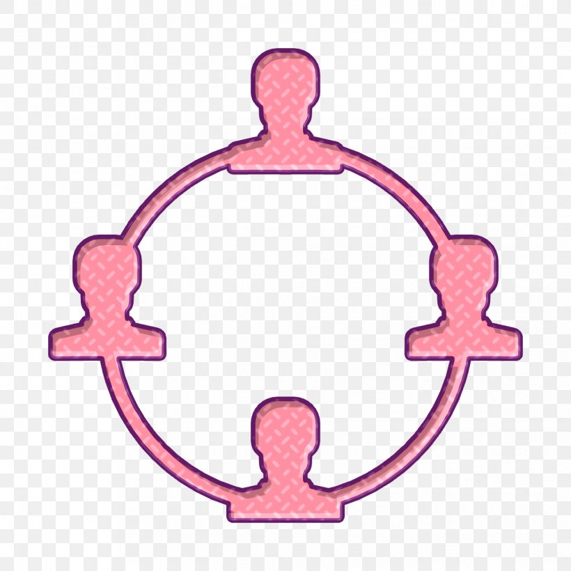 Management Icon Network Icon Group Icon, PNG, 1244x1244px, Management Icon, Group Icon, Network Icon, Pink, Thumb Download Free
