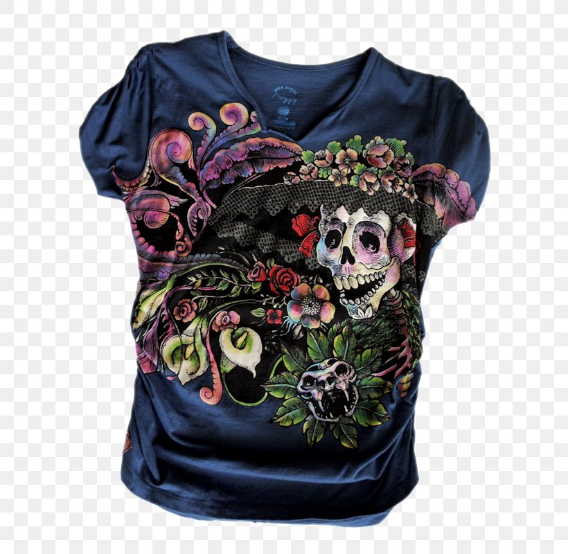 T-shirt La Calavera Catrina Ofrenda Sleeve Fashion, PNG, 600x800px, Tshirt, Altar, Bread, Clothing, Death Download Free