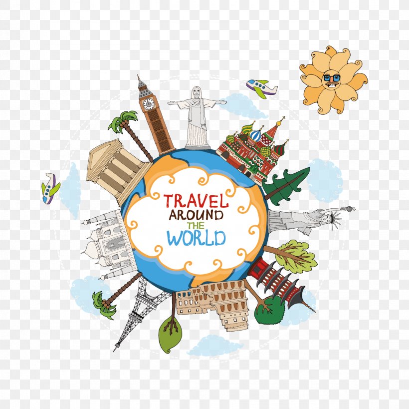 World Travel Landmark Clip Art, PNG, 1181x1181px, World, Area, Baggage, Brand, Immersive Video Download Free