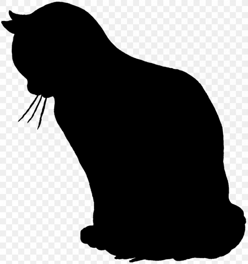 Cat Silhouette Kitten Clip Art, PNG, 867x921px, Cat, Big Cats, Black, Black And White, Black Cat Download Free