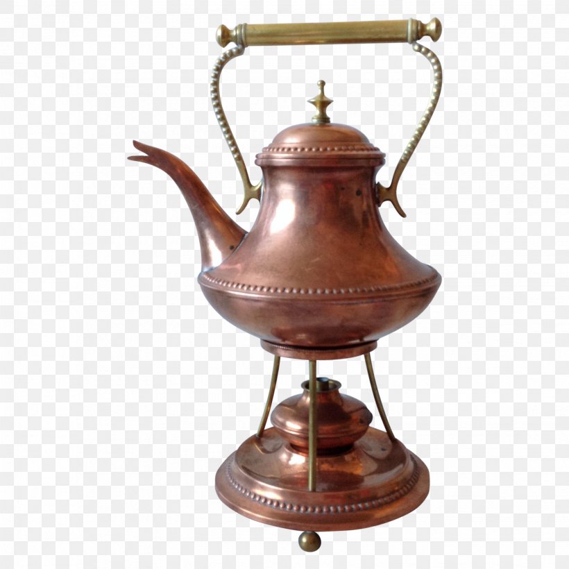 Kettle Copper Teapot Brass Handle, PNG, 1937x1937px, Kettle, Antique, Brass, Cauldron, Collectable Download Free