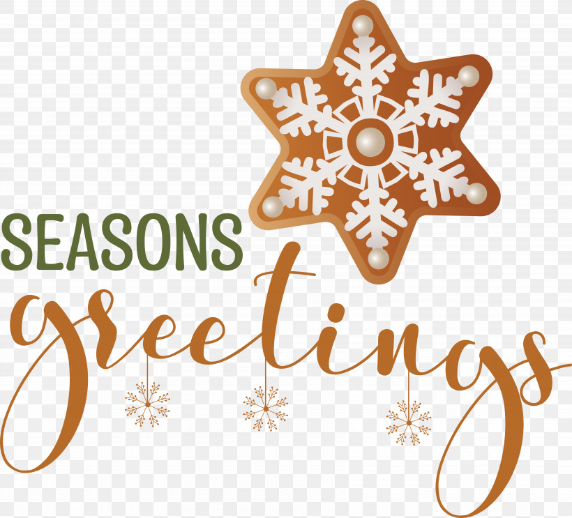 Seasons Greetings, PNG, 6760x6132px, Seasons Greetings, Gingerbread, Merry Christmas Download Free