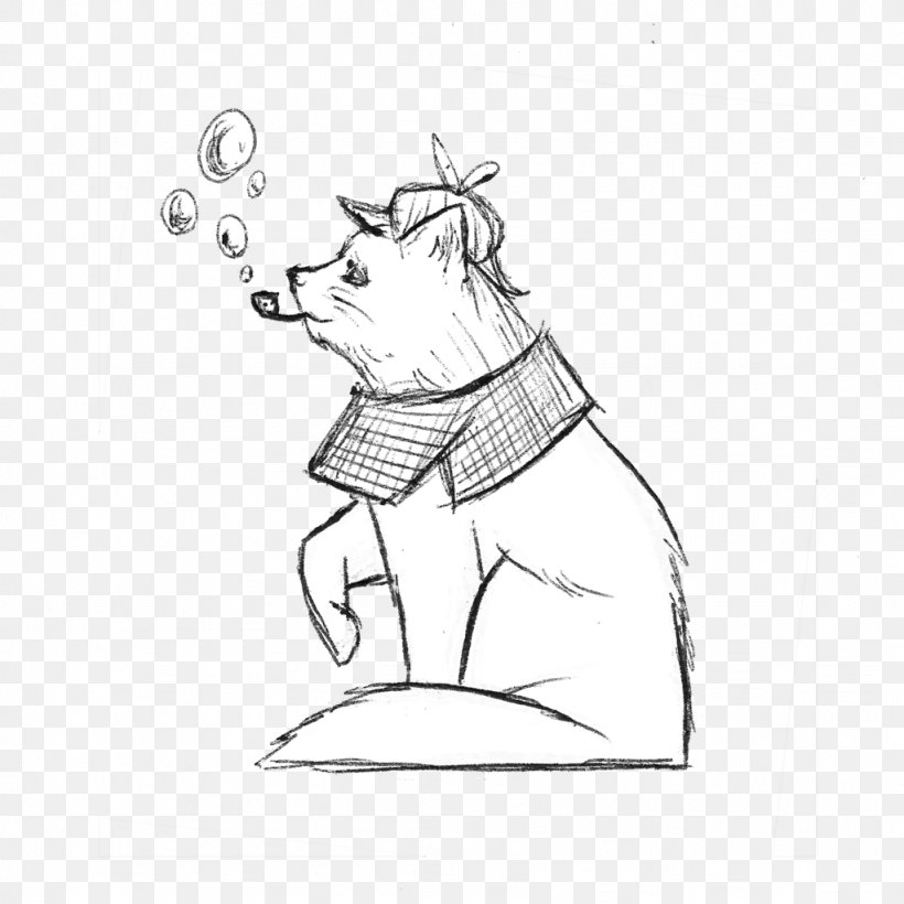 Canidae Line Art Sketch, PNG, 1024x1024px, Canidae, Area, Arm, Art, Artwork Download Free