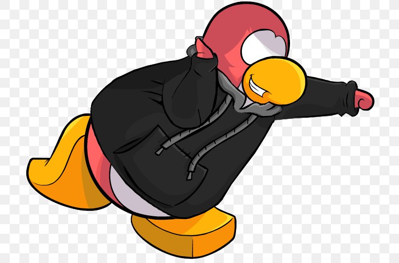 Club Penguin Hoodie Clip Art, PNG, 739x540px, Penguin, Beak, Bird, Cartoon, Cheating Download Free