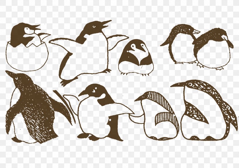 Penguin Painting Illustration, PNG, 1913x1346px, Penguin, Animal, Animation, Beak, Bird Download Free