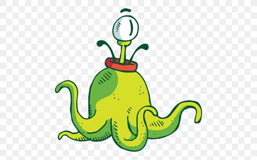 Clip Art Illustration Octopus Vector Graphics Image, PNG, 512x512px, Octopus, Art, Cephalopod, Drawing, Green Download Free