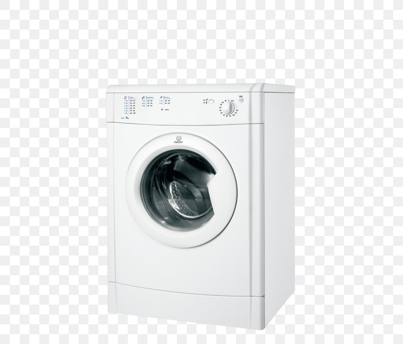 Clothes Dryer Combo Washer Dryer Washing Machines Laundry Indesit Ecotime IDV 75, PNG, 700x700px, Clothes Dryer, Beko, Combo Washer Dryer, Home Appliance, Hotpoint Download Free